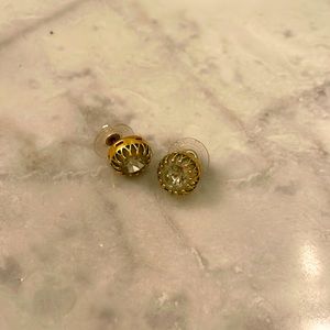 Stella & Dot crystal bead stud earrings. Used